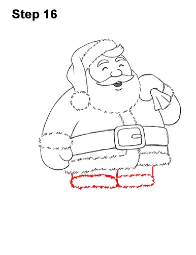 Premium Vector | Sketch of santa claus